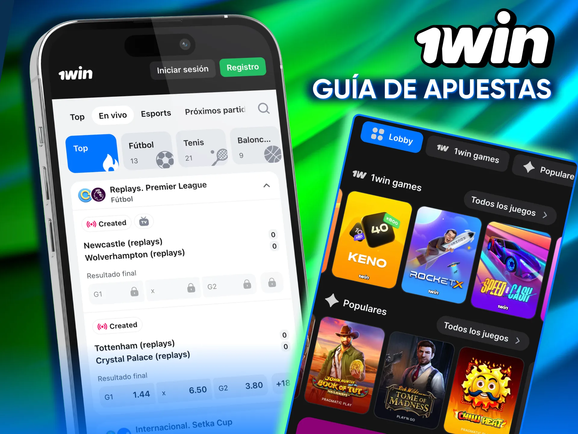 En 1win app descubre cómo iniciar tus apuestas.