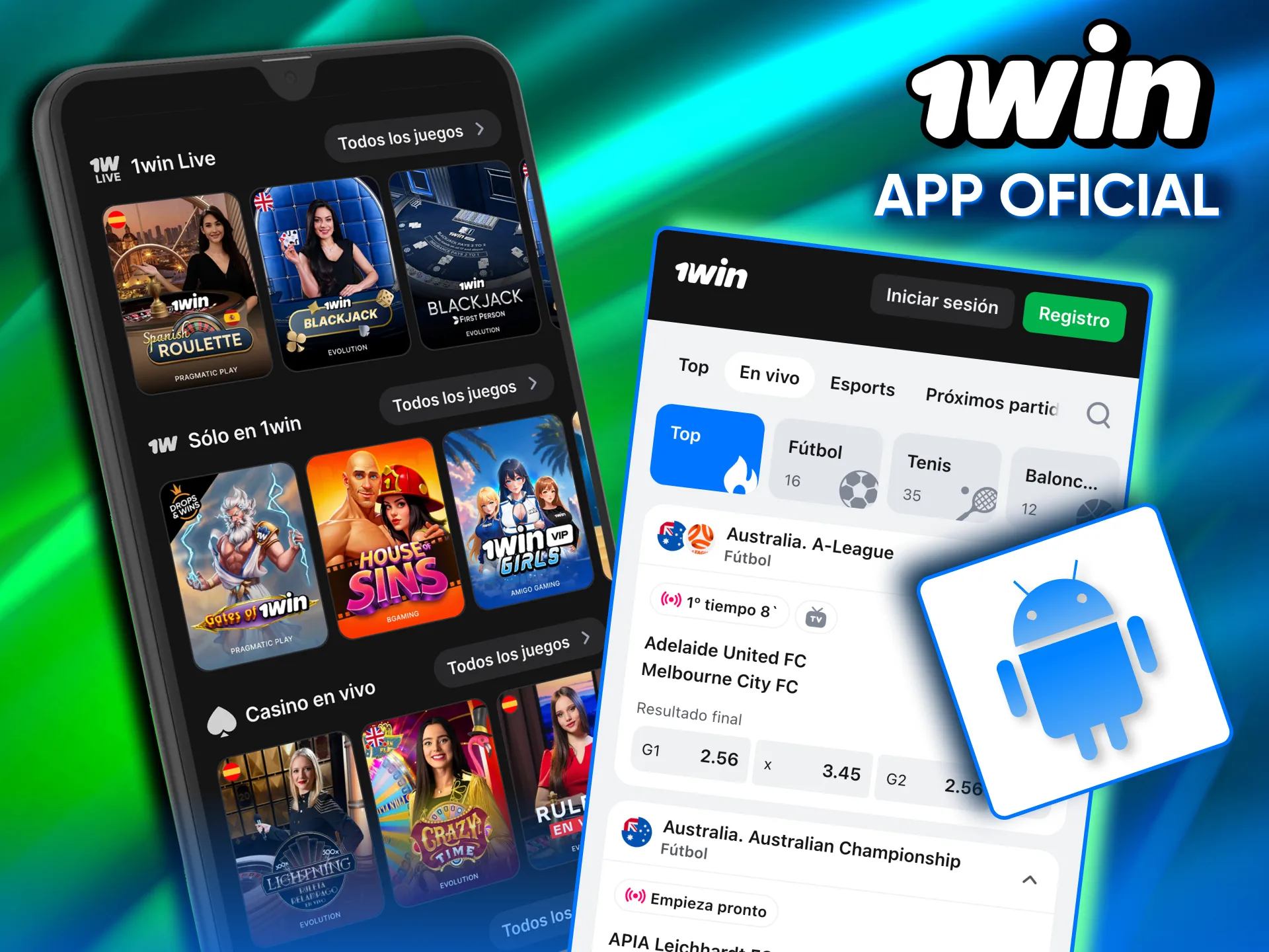 En 1win obtén actualizaciones y soporte con la app oficial.