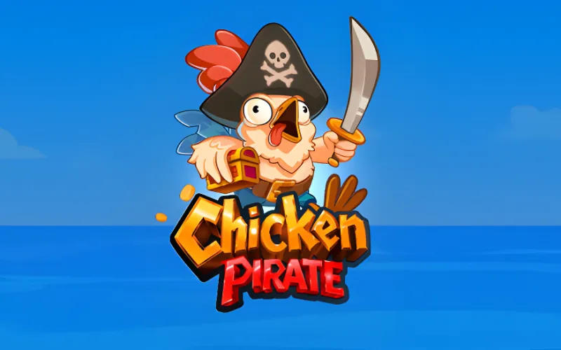 En 1win juega Chicken Pirate y acompaña al gallo corsario en su búsqueda de tesoros dorados.