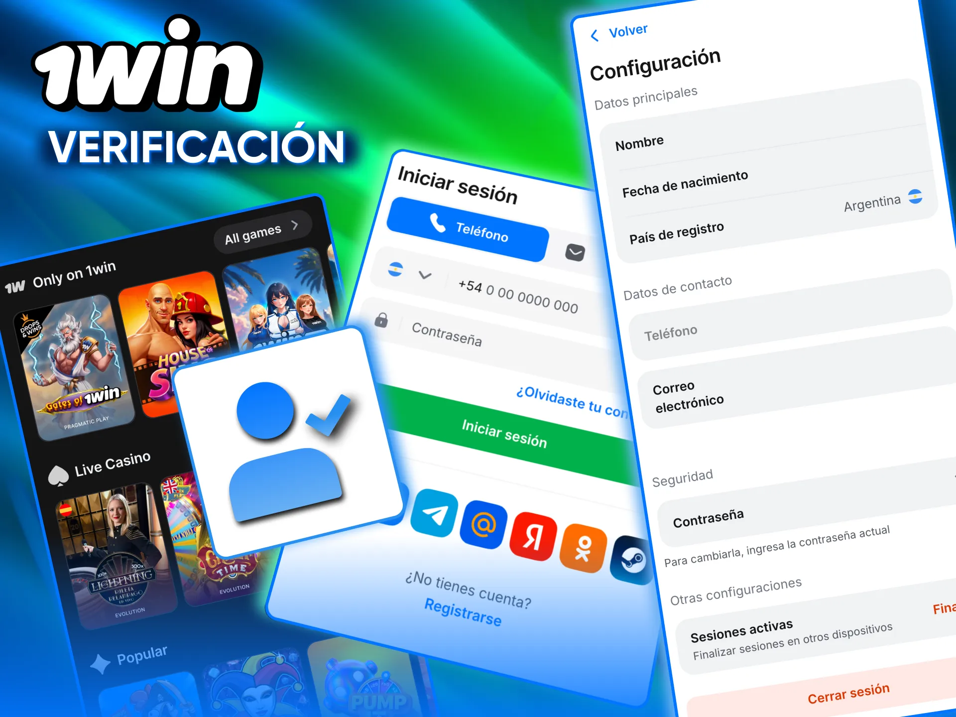 Proceso de verificación en 1win agiliza retiros de fondos en Argentina.