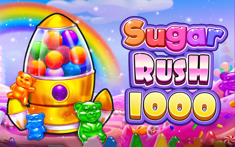 En 1win juega Sugar Rush 1000 y disfruta una avalancha de dulces con premios explosivos.
