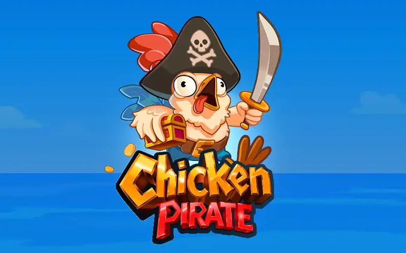 Consigue giros gratis en el juego Chicken Pirate del casino 1win.